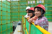 走进西藏非物质文化遗产博物馆项目工地